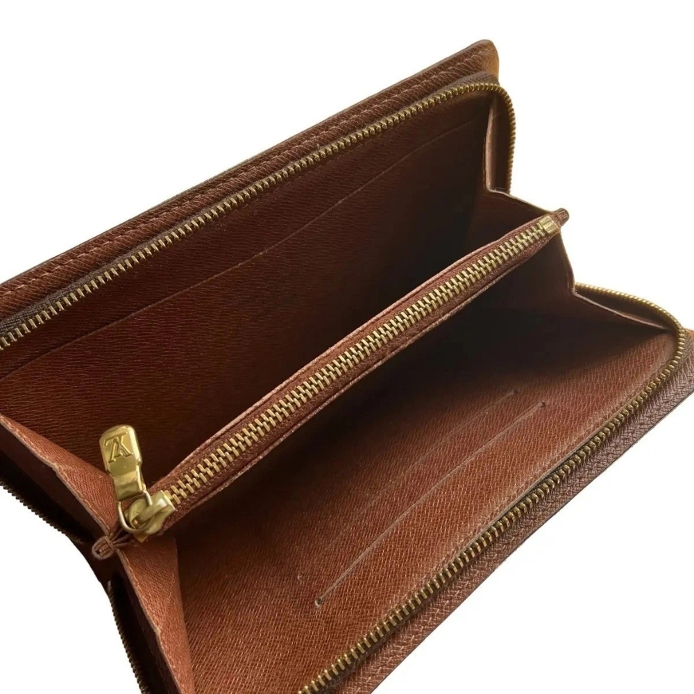 Louis Vuitton Panda Monogram Zip Around Wallet Takashi Murakami Limited Edition - Picture 2 of 5